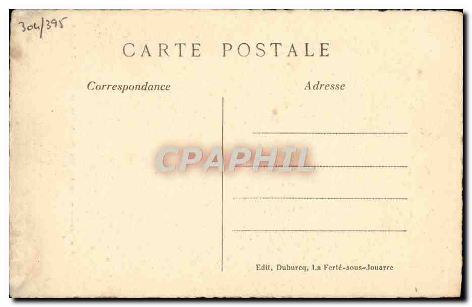 CPA Charles Cardinal de Bourbon Roi de France — Rückseite