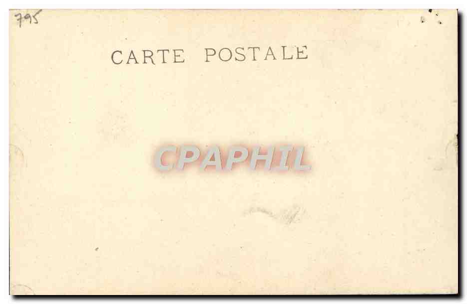 CPA Chantilly Musee Conde Henri II  — Rückseite