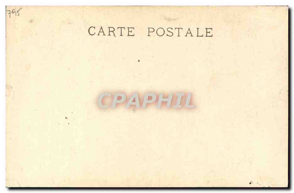 CPA Chantilly Musee Conde Portrait Equestre d'Henri II — Verso