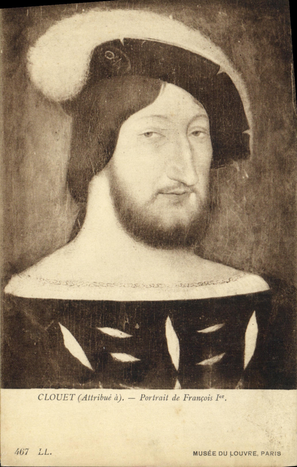 CPA Clouet Portrait De Francois 1er
