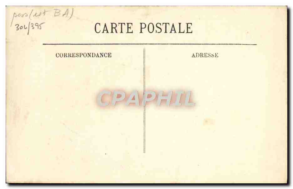 CPA Clouet Portrait De Francois 1er — Rückseite