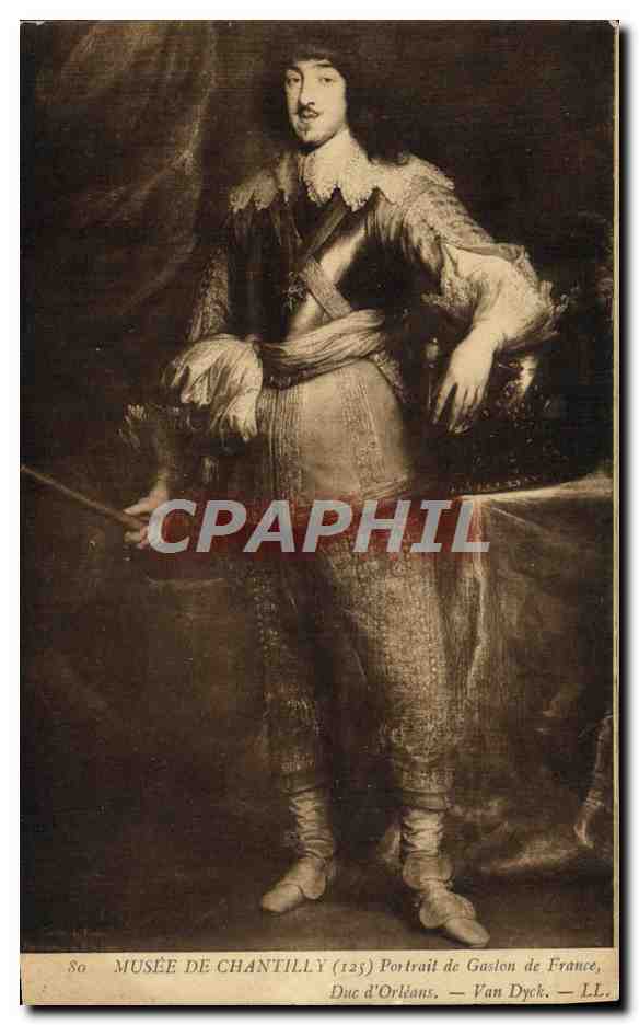 CPA Musee De Chantilly Portrait de Gaston de France Duc d'Orleans 