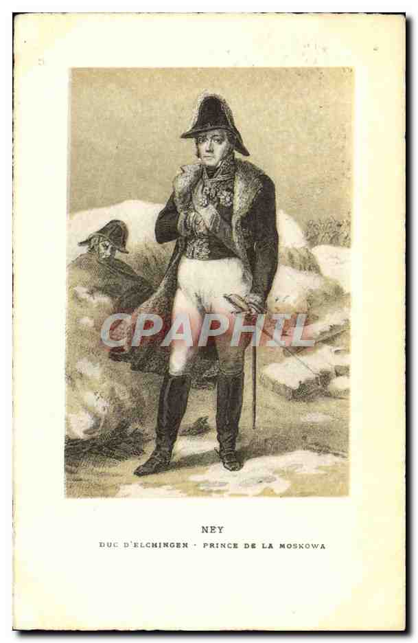 CPA Ney Duc d'Elchingen Prince de la Moskowa Russie Russia