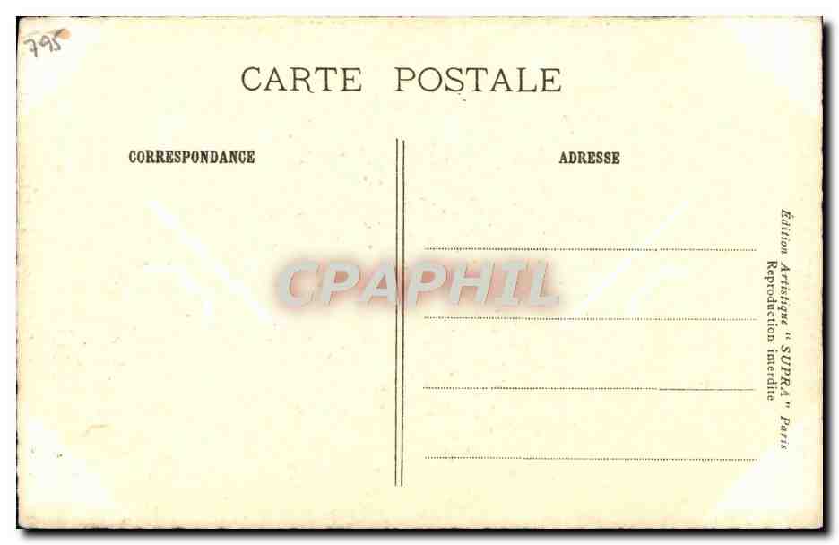 CPA Ney Duc d'Elchingen Prince de la Moskowa Russie Russia — Rückseite