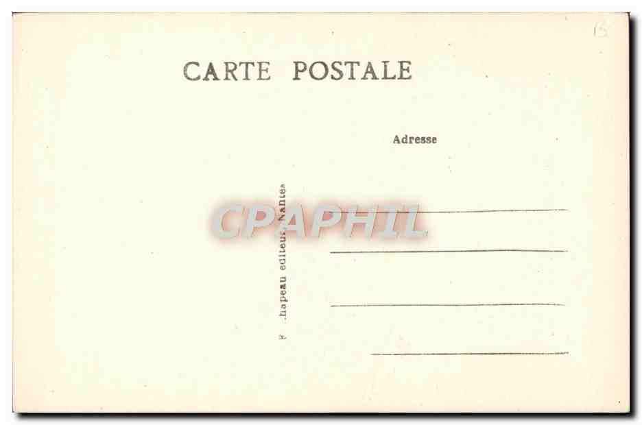 CPA Pauline Du Guiny — Rückseite
