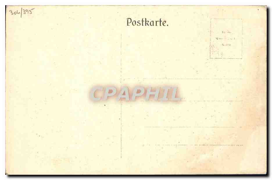 CPA Gabriele Lenbach — Verso