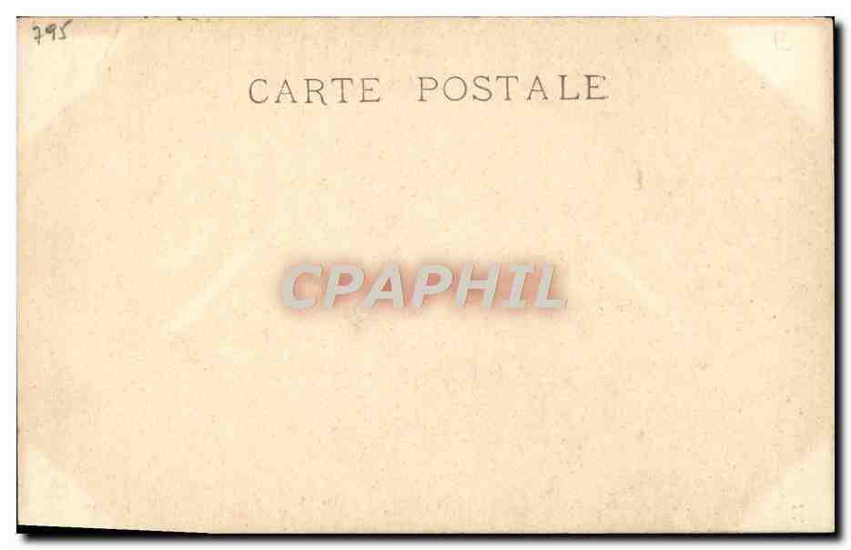 CPA Chantilly Musee Conde Francois Dauphin — Rückseite