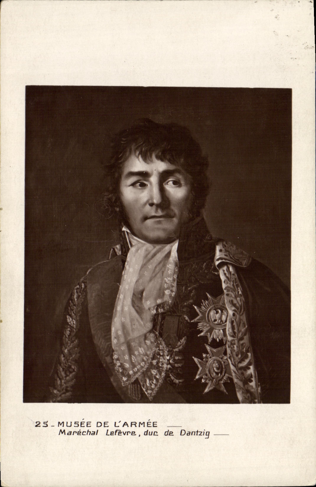 CPA Musee De L'Armee Marechal Lefevre Duc de Dantzig