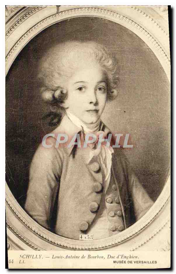 CPA Schilly Louis Antoine De Bourbon Due d'Enghien Musee de Versailles
