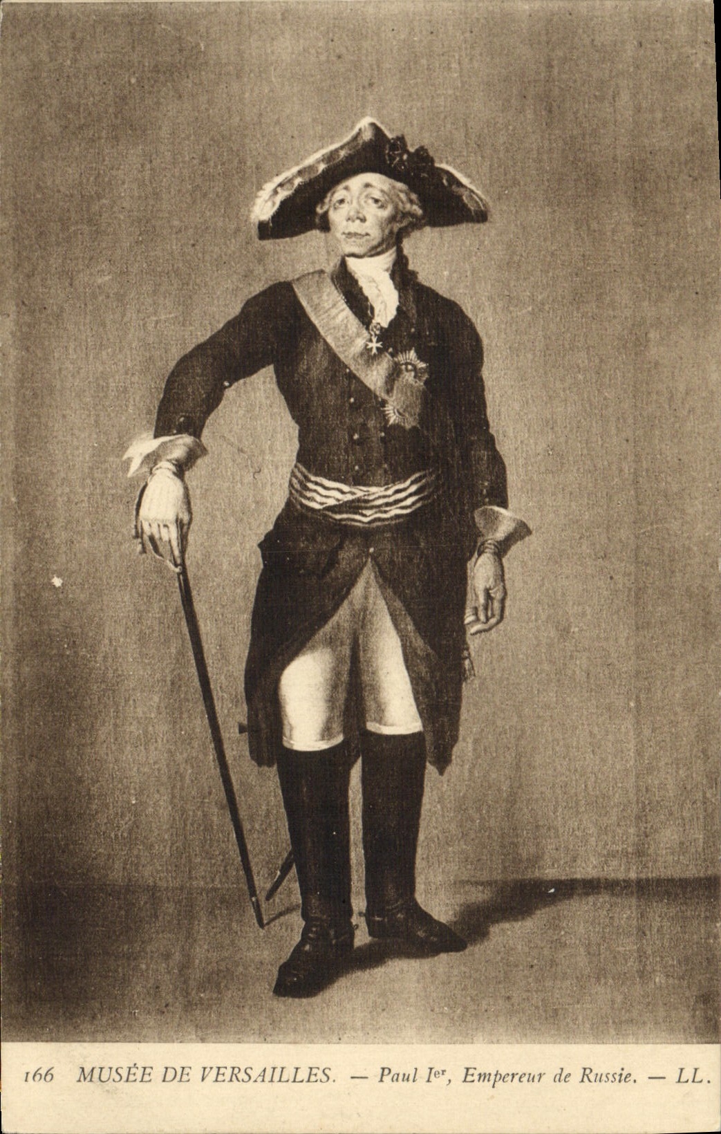 CPA Musee De Versailles Paul 1er Empereur de Russie Russia