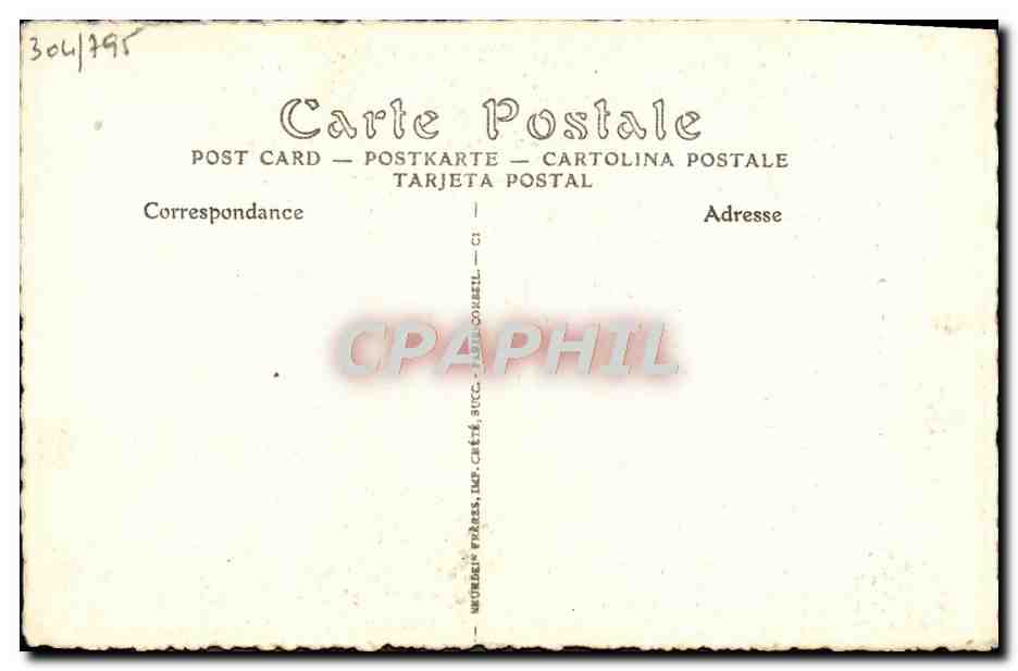 CPA David Garrick Gravure de Watson d'apres Reynolds  — Rückseite