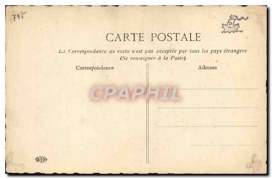 CPA Henriette Anne D'Angleterre Duchesse d'Orleans  — Rückseite