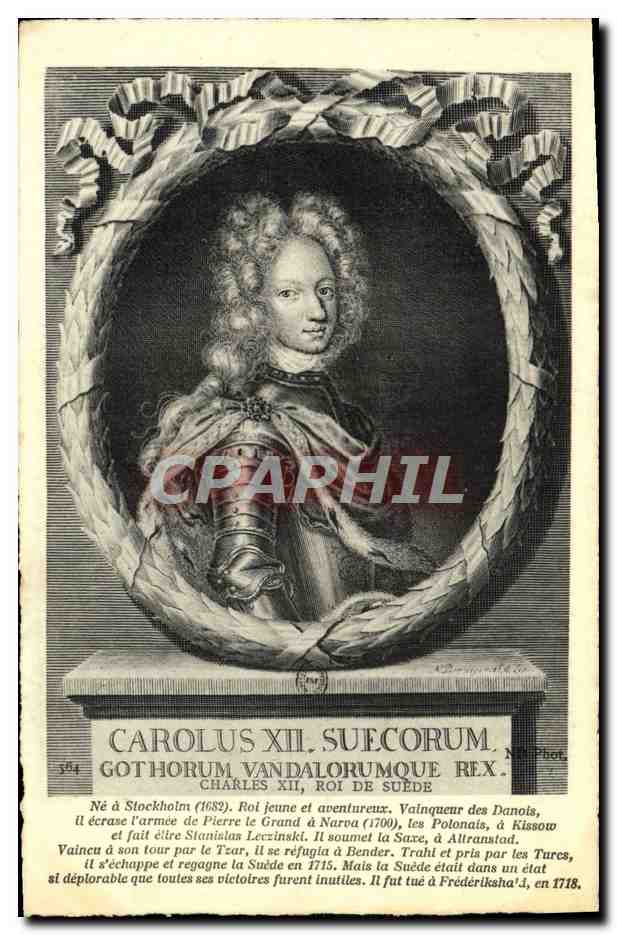 CPA Charles XII Ne a Stockholm 
