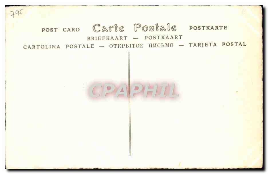 CPA De Chamillart Michael Ministre des Finances et de la guerre sous Louis XIV — Verso