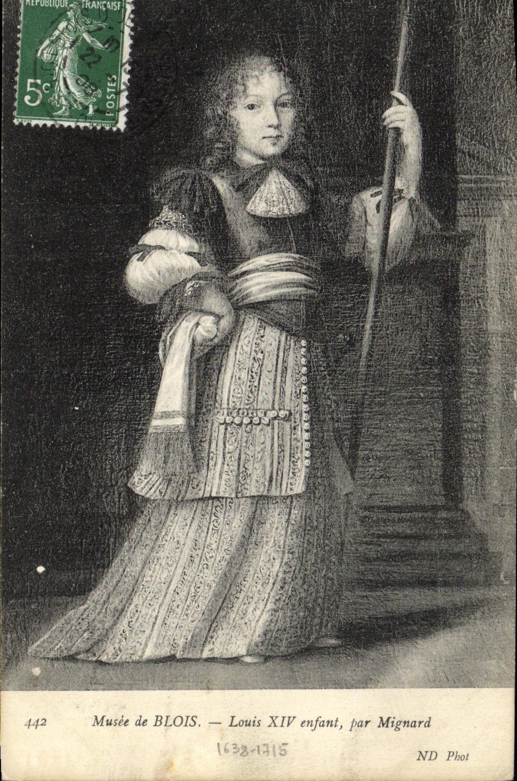 CPA Musee De Blois Louis XIV enfant par Mignard 