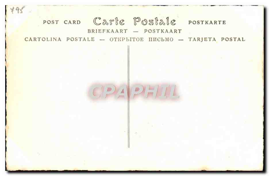 CPA Nicolas de Catinat  — Rückseite