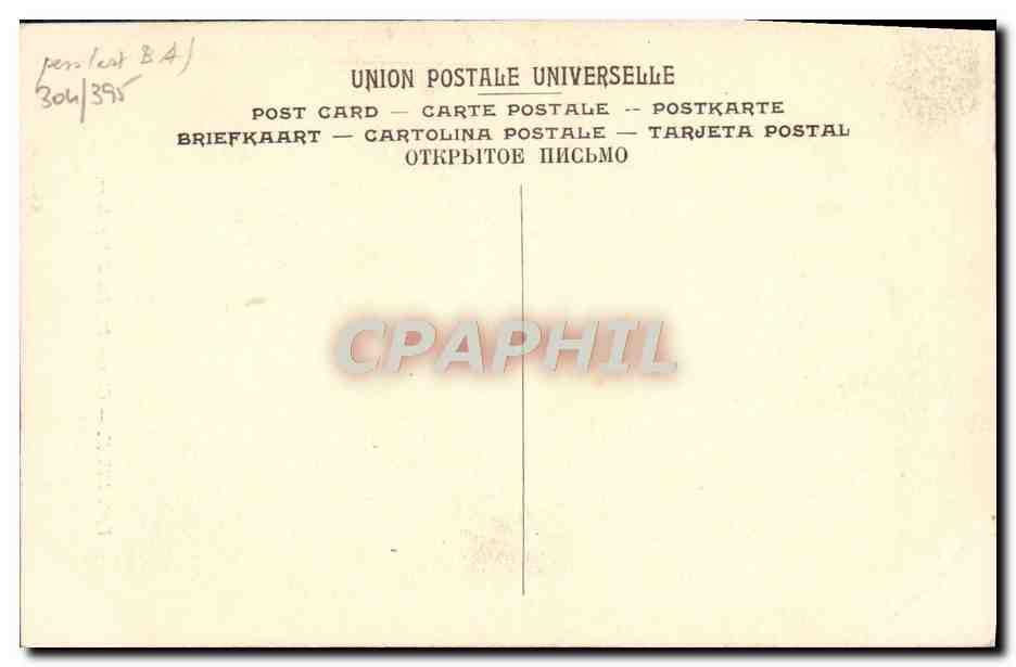 CPA Van Dyck Charles 1er Roi d'Angleterre — Rückseite