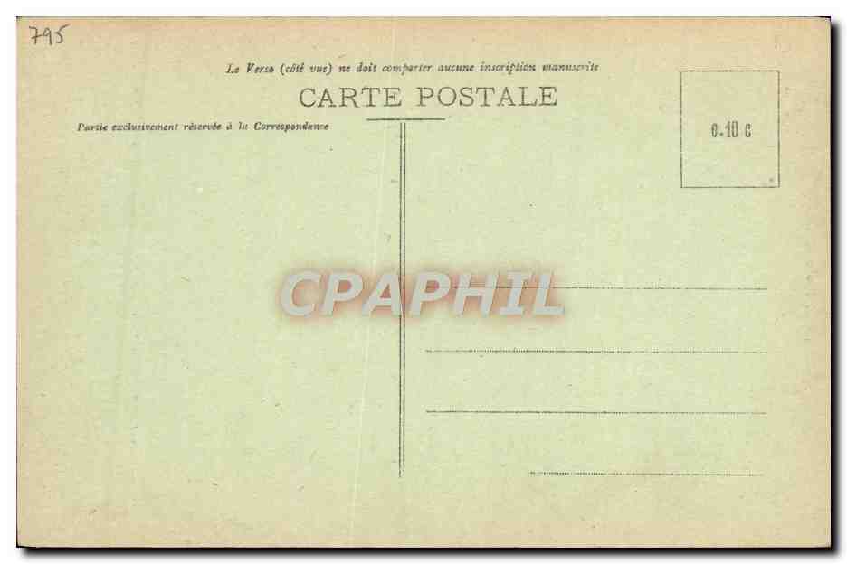 CPA Francoise D'Aubigne Marquise de Maintenon  — Rückseite