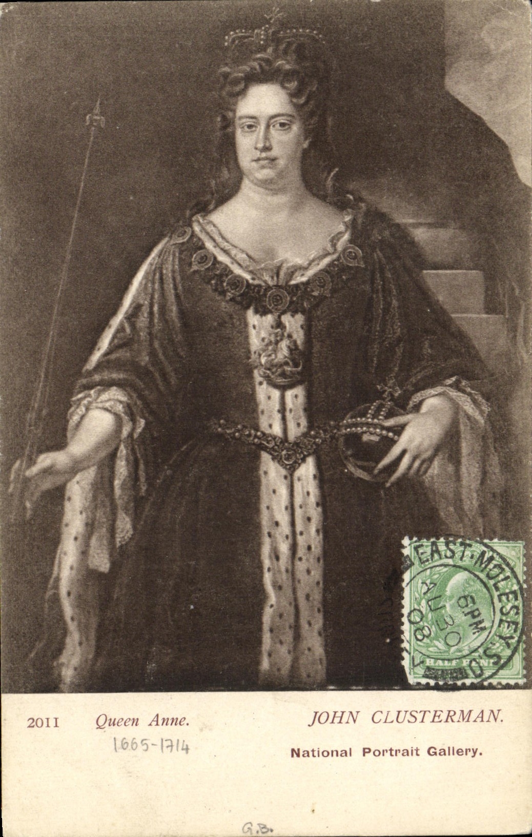 CPA John Clusterman Queen Anne National Portrait Gallery 