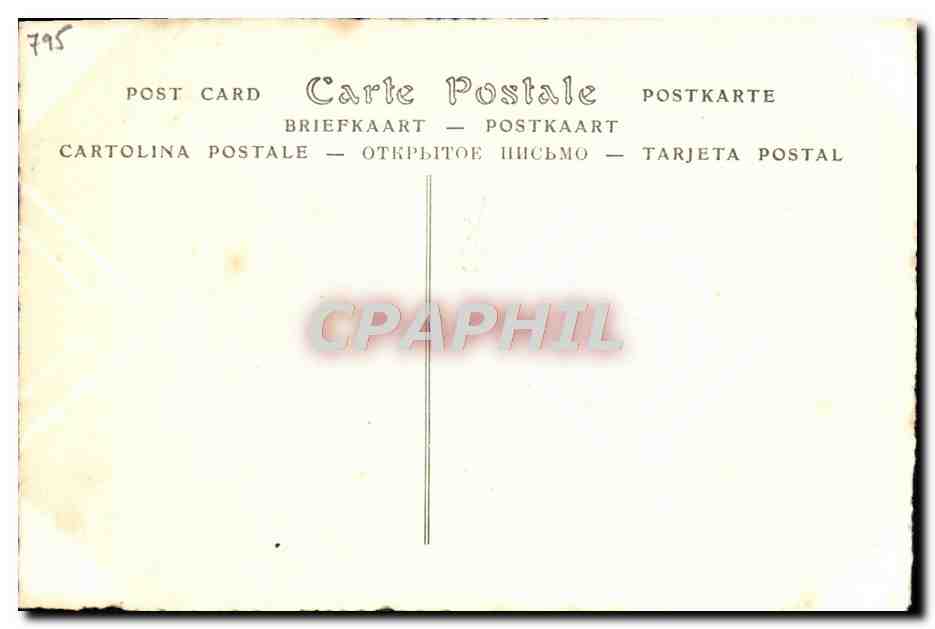 CPA Anne Marie D'Orleans Fille de Philippe D'Orleans  — Rückseite