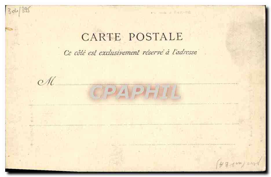 CPA Infante Marie isabelle petite fille de Louis XV — Rückseite