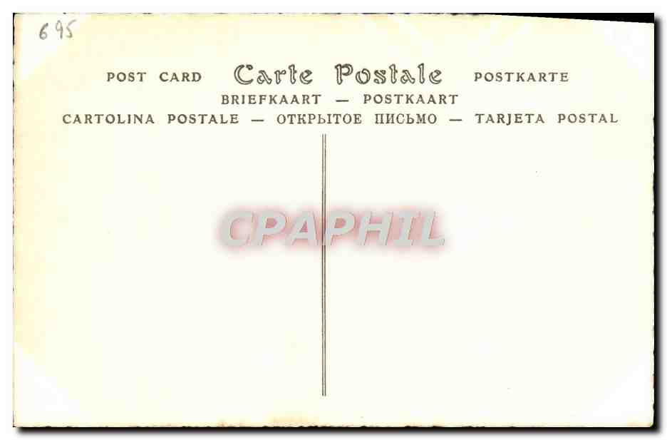 CPA Diane de Rcohechouart Tonnay  — Rückseite