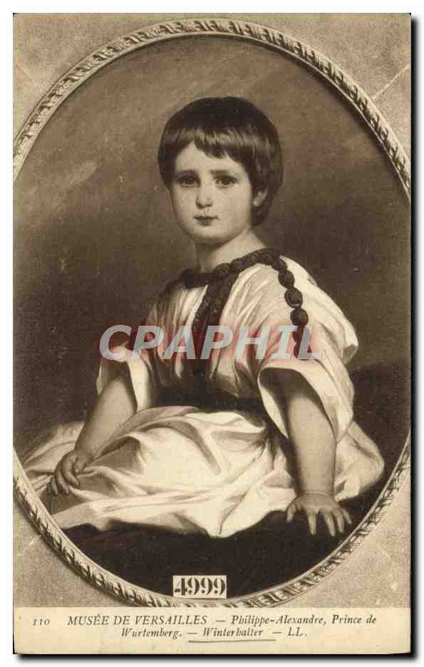 CPA Musee de Versailles Philippe Alexandre Prince de Wurtenberg 
