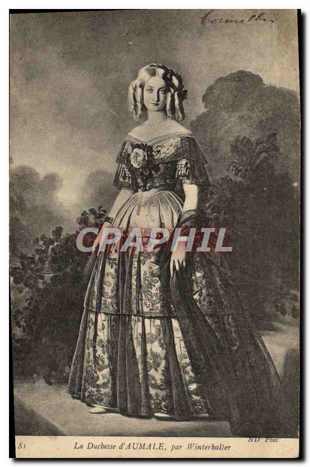 CPA Duchesse d'Aimale Winterhalter