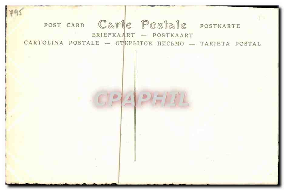 CPA Jane Grey Arriere petite fille d'Henri VIII roi d'Angleterre — Rückseite