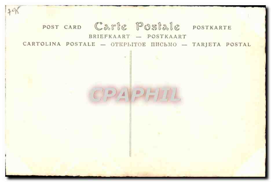 CPA Marie Tudor Fille de Henri VIII et de Catherine d'Aragon  — Rückseite