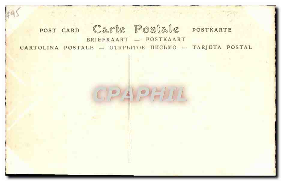 CPA Jane Seymour Femme de Henri VIII roi d'Angleterre — Verso