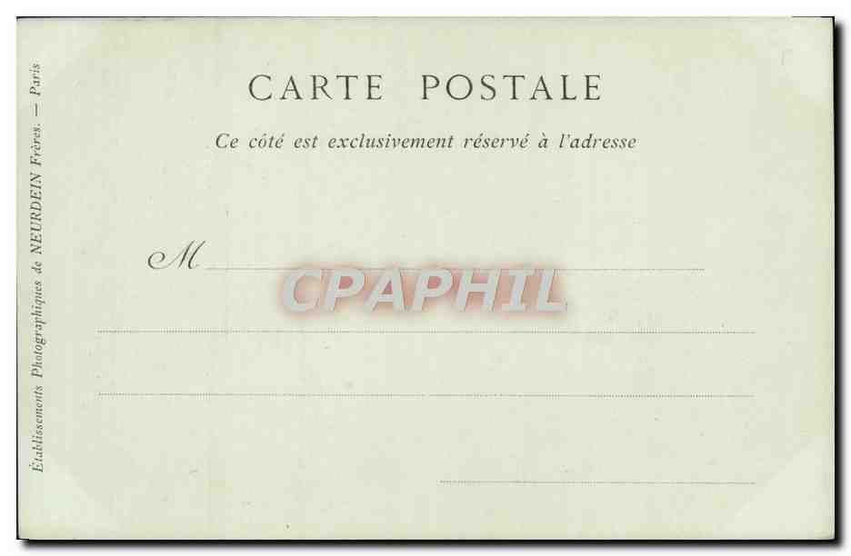 CPA Marie Stuart Fille de Jacques V roi d'Ecosse — Rückseite