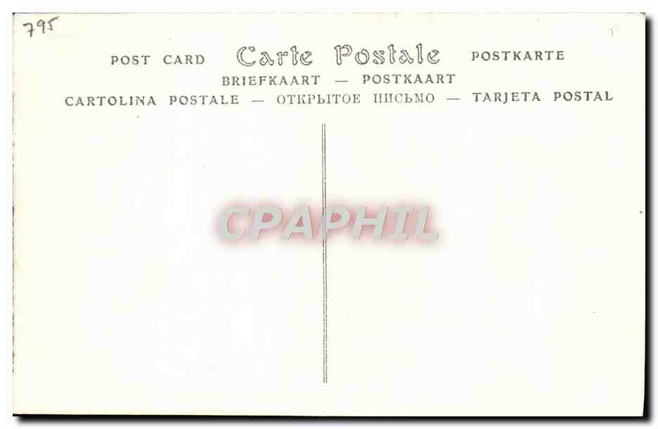 CPA Thomas Morus ne a Londres Fils d'un juge  — Rückseite