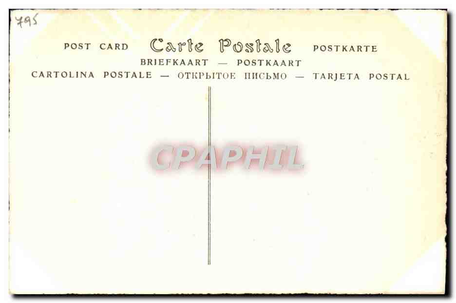 CPA Catherine d'Aragon Fille de Ferdinand V — Rückseite