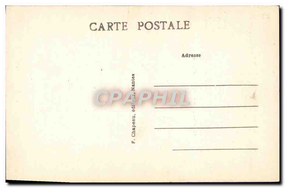 CPA Boisguy Neveu de La Motte Picquet — Rückseite