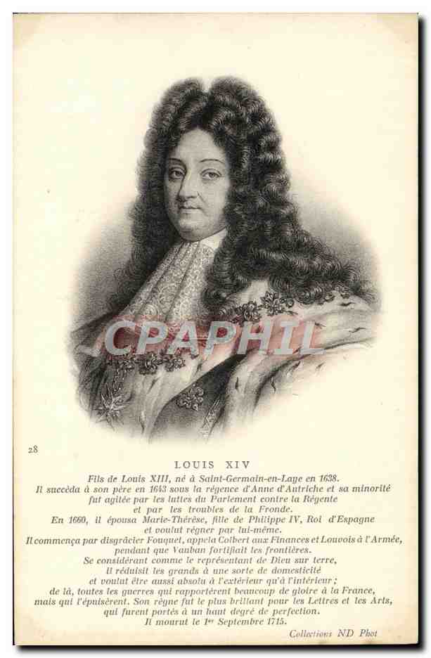 CPA Louis XIV