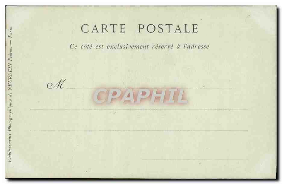 CPA Louis XIV — Rückseite