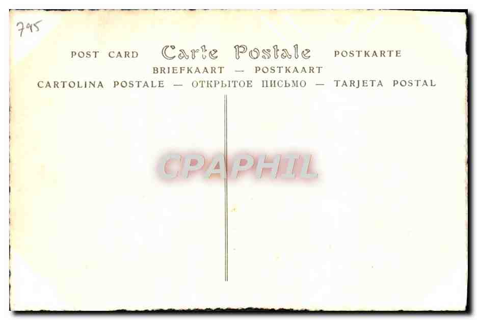 CPA Henri 1er — Rückseite