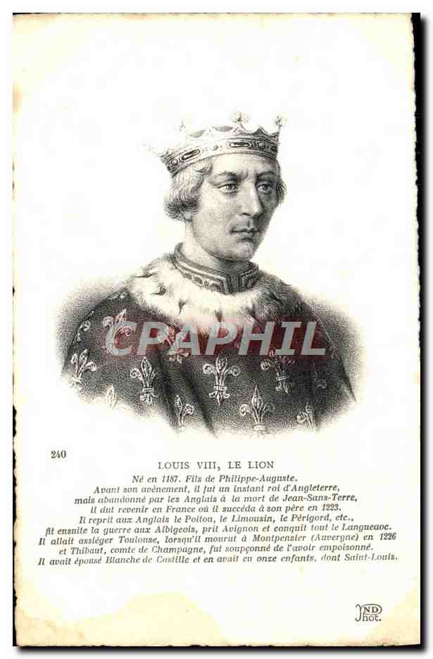CPA Louis VIII Le Lion