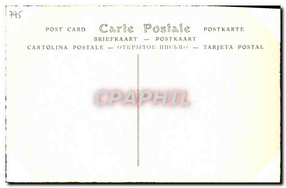 CPA Charles V Fils de Jean le Bon  — Rückseite