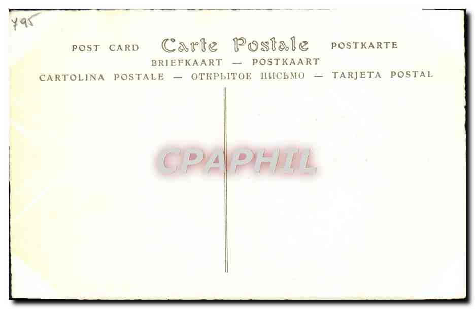CPA General Cavaignac — Rückseite