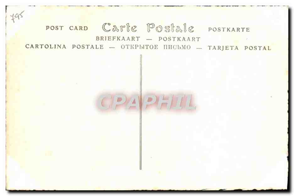 CPA Duc De Berry Ne a Versailles en 1778 — Back