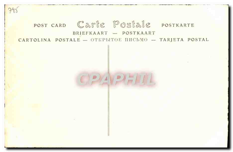 CPA Madame Adelaide — Rückseite