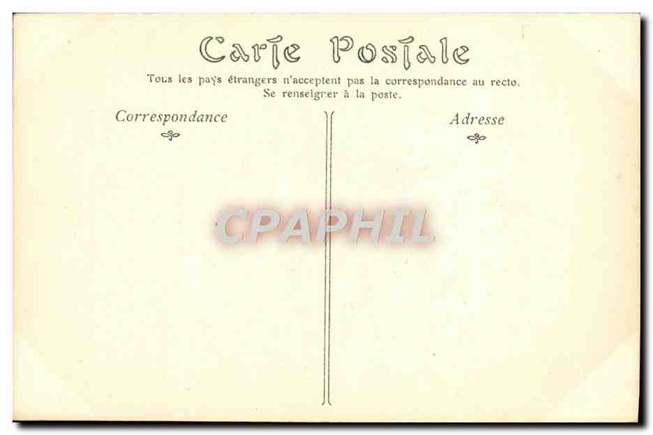 CPA Francois Henriot Nanterre — Rückseite