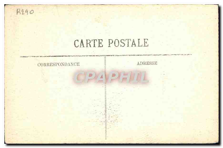 CPA Jerome Bonaparte Ajaccio Corse Villegenis  — Rückseite