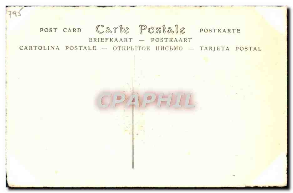CPA Marie De Rohan Montbazon — Rückseite