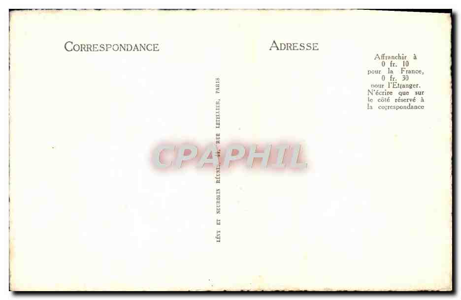 CPA Amiral De Coligny ne a Chatillon sur Loing  — Verso