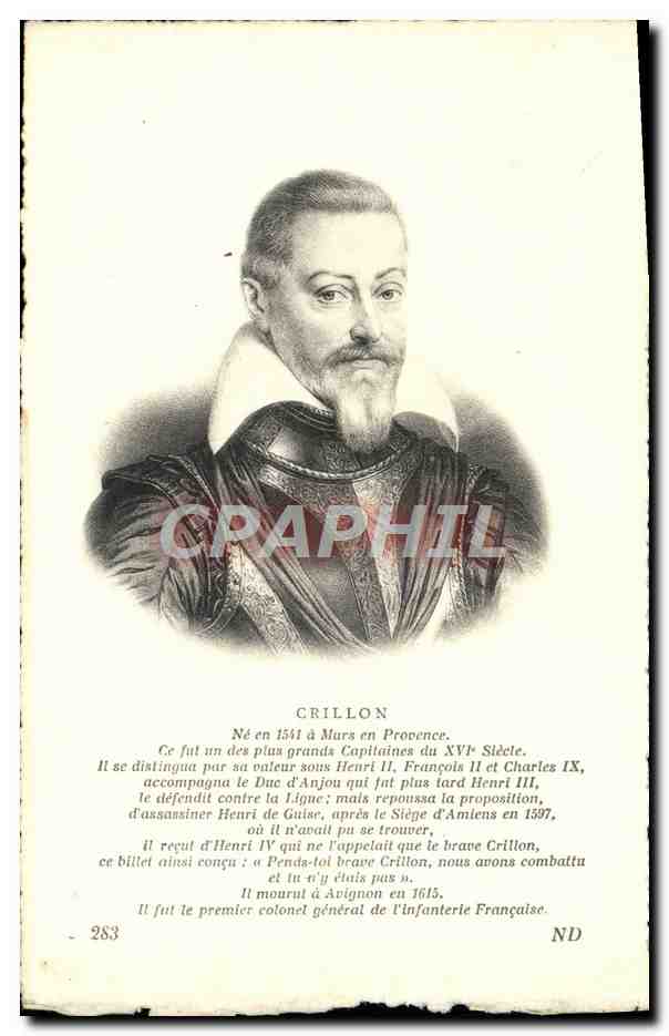 CPA Crillon ne A Murs en Provence