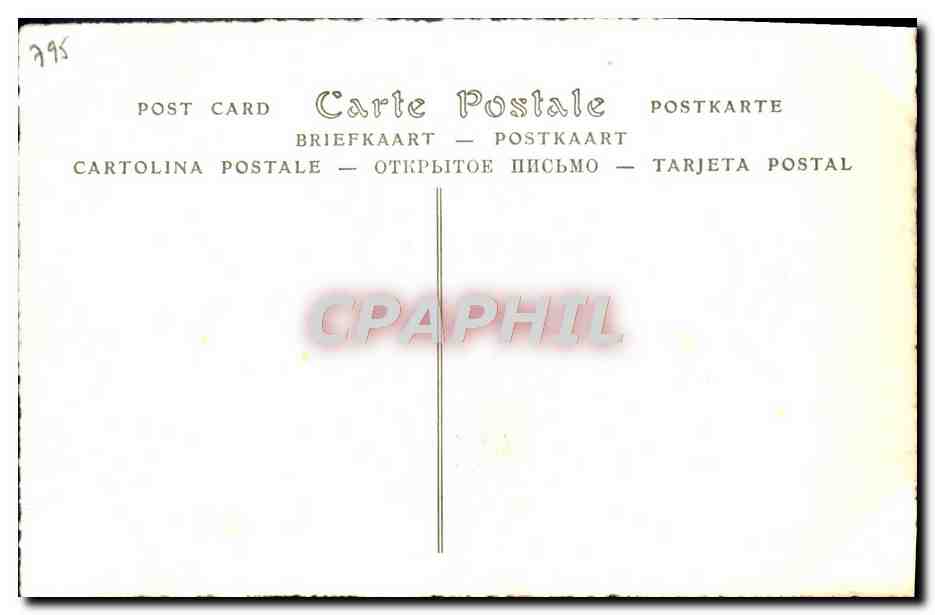 CPA Elisabeth D'Angleterre Fille d'Edouard IV et d'Elisabeth Woodville  — Rückseite