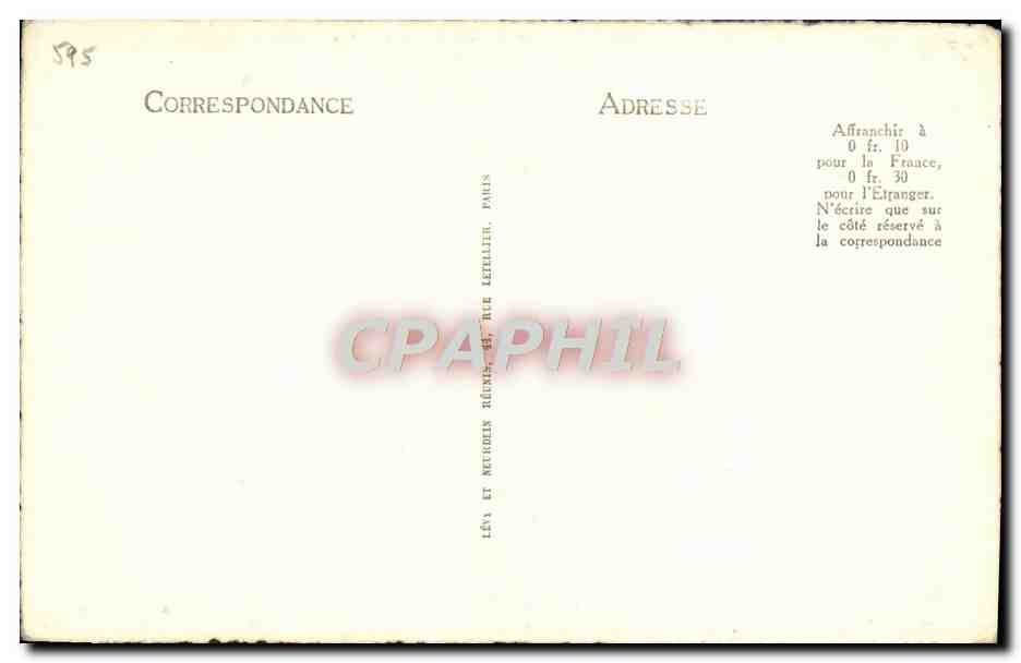 CPA Diane de Poitiers Fille de Jean de Poitiers  — Rückseite